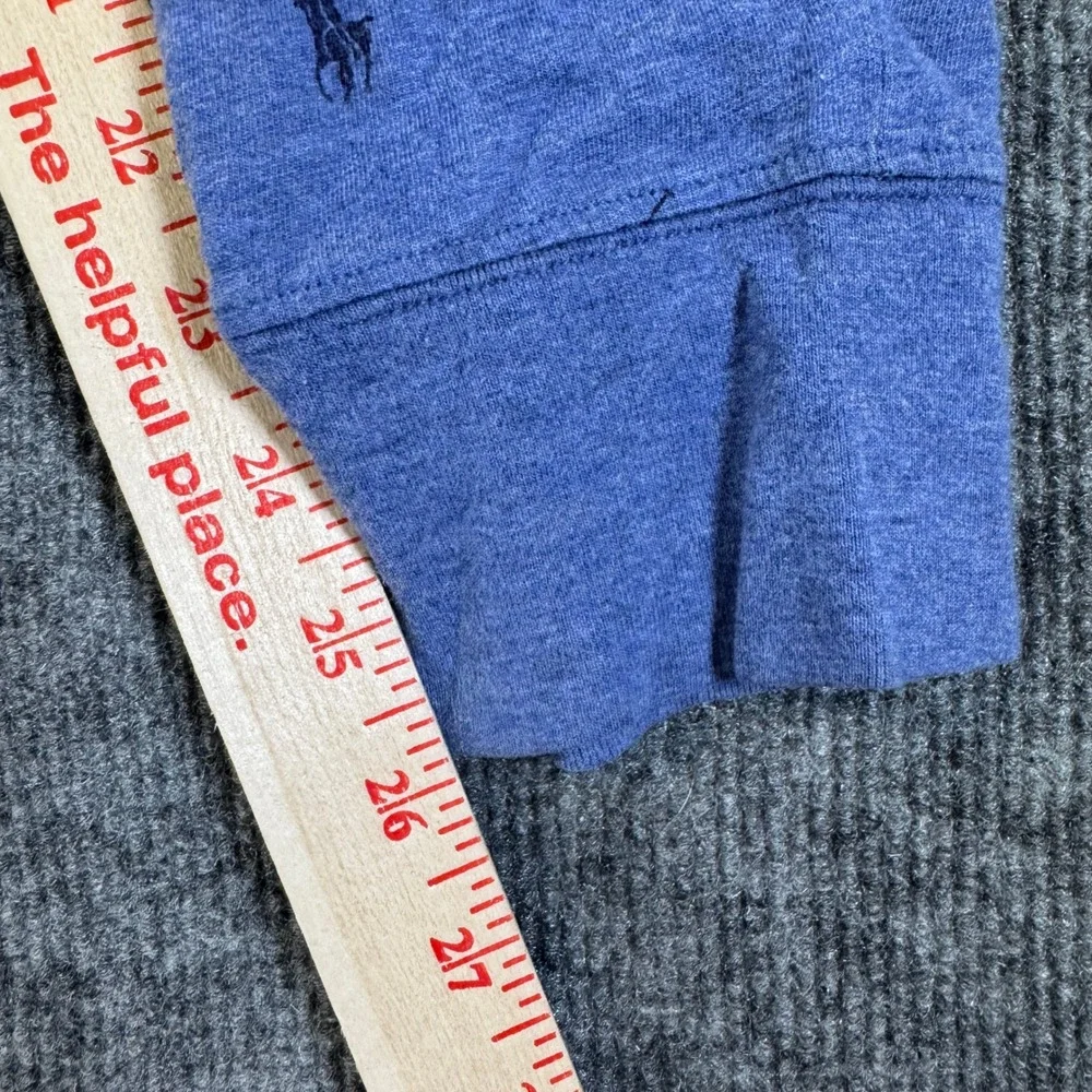 Polo Ralph Lauren Mens Blue Pony Print Sleep Pants Lounge Joggers Size M